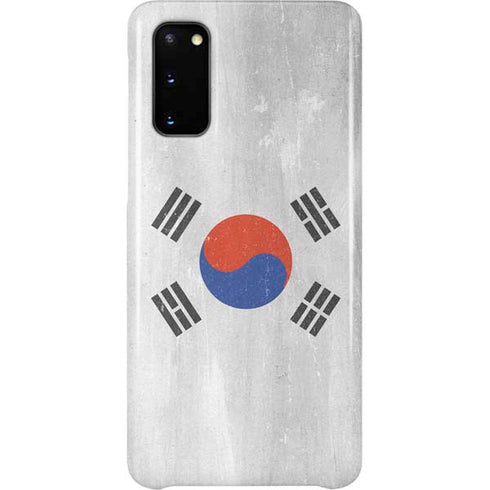 South Korean Flag Distressed Galaxy S20 Lite Case
